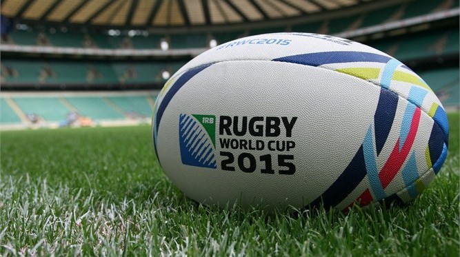 Rugby World Cup 2015, rugby ball on the grass